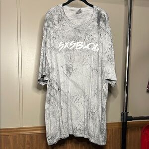 SXS Blog Comfort Colors Gray Marble Short Sleeve Tee EUC